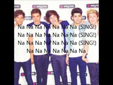 Kids In America - One Direction (lyrics with pictures, X-Factor)