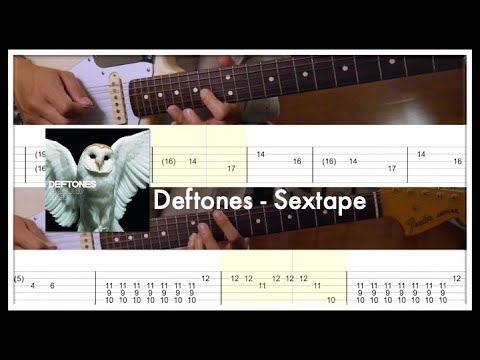 deftones - sextape guitars cover w/ tabs