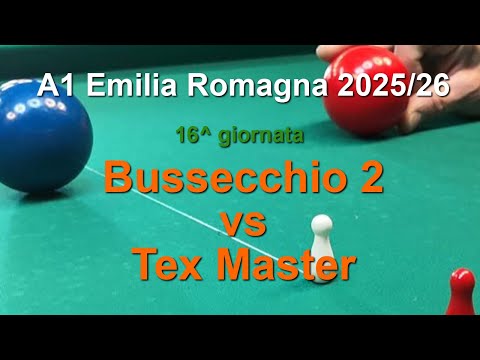 A/1 2025/26 EMILIA ROMAGNA 16a GIORNATA - BUSSECCHIO 2 vs TEX MASTER