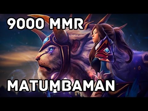 MATUMBAMAN 9000 MMR Play Mirana MId Full Gameplay
