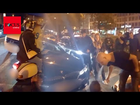 Zigaretten-Rauch und Abgase - Menschen gehen immer härter gegen Klima-Kleber vor