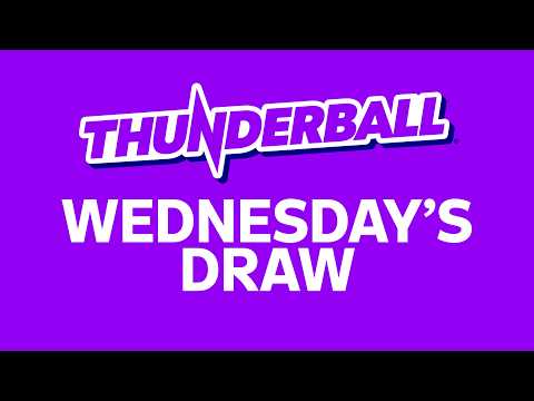 Wednesdays Thunderball Results