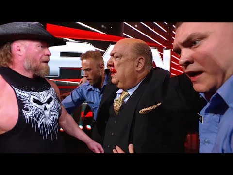 SHOCKING: Paul Heyman Brutalized by a Mystery Attacker! - WWE Raw highlights today 