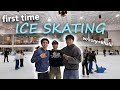 First Time Ice Skating Cory Khalil