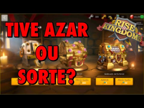 ABRINDO 50 BAÚS DE EQUIPAMENTOS - RISE OF KINGDOMS.