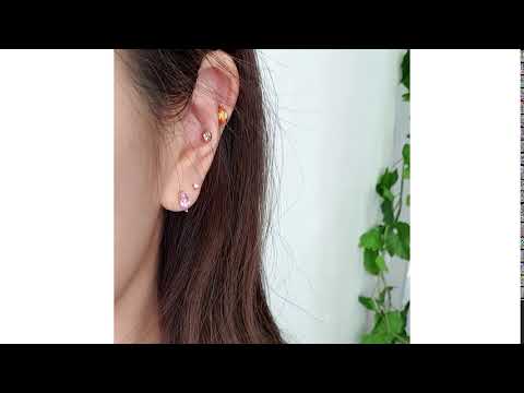 Jewelry NUVO Marquise Sapphire Piercing 01