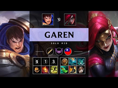 Garen Mid vs Katarina - TW Master Patch 25.04