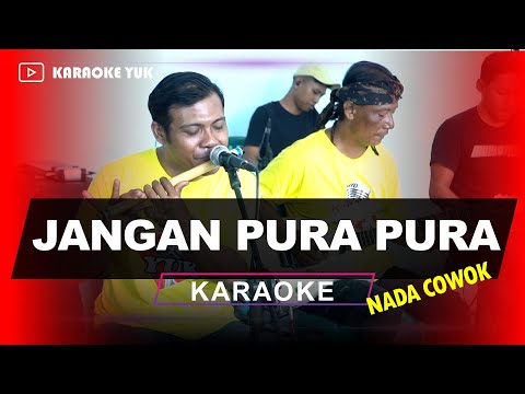 KARAOKE JANGAN PURA PURA MANSYUR S. NADA COWOK PRIA