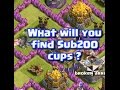 The mysterious Sub 200 in Clash of Clans | BArching ...