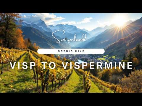 #118 SWITZERLAND I A Hidden Gem in the Alps: The Beautiful Visp to Vispermine Trail! 🇨🇭