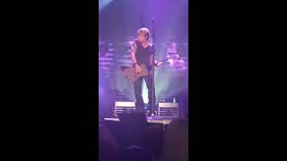 Boy gets a truck.  Keith Urban at his best.