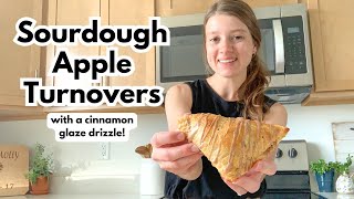 MADE FROM SCRATCH Sourdough Apple Turnovers! | Cozy Fall Recipe