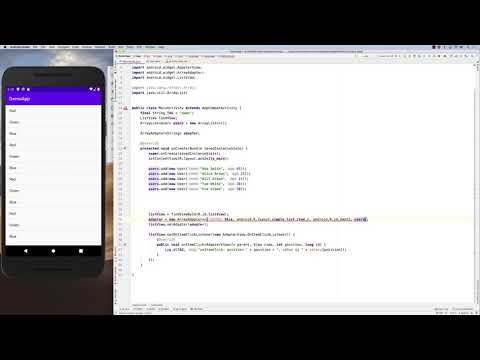 Managing Simple ListView of Objects