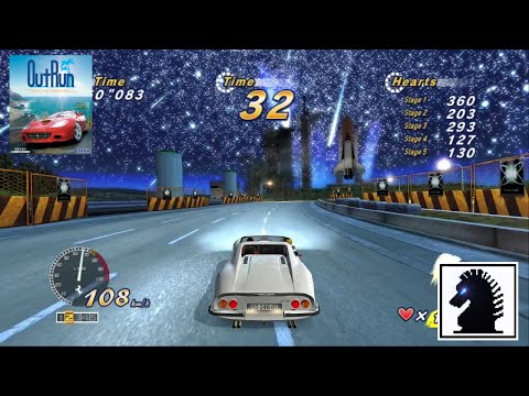 PSN OutRun Online Arcade - Dino 246 GTS | Heart Attack Mode