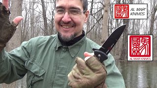 Al Mar SERE 2020 Night G ($60) AMK2206 Knife Review - D2/G10