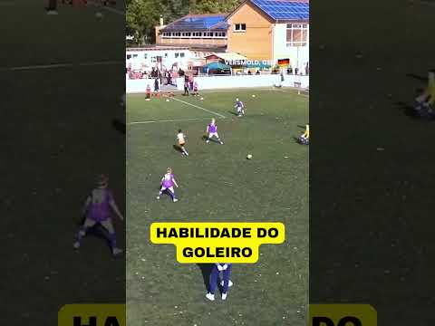 HABILIDADE DO GOLEIRO! #futebol