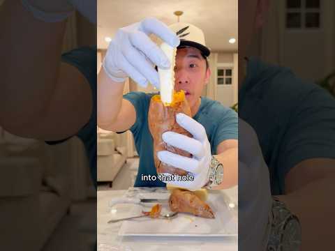 Rating the viral sweet potato & cheese trend