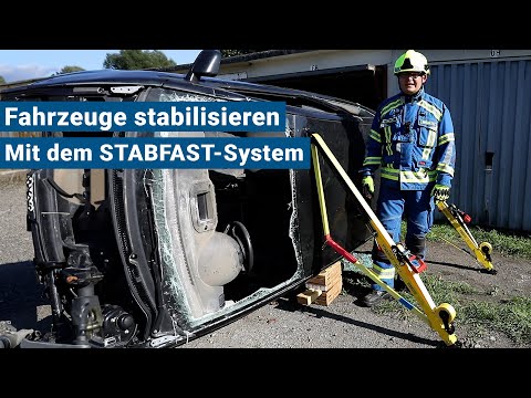 Fahrzeuge stabilisieren mit dem STAB-FAST-System von WEBER RESCUE 🚒