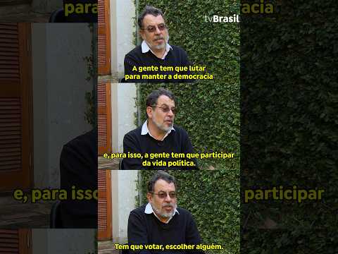 Votar para manter a democracia, reflete o cineasta Jorge Furtado