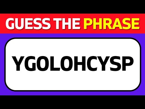 Guess The Phrase Quiz | Word Puzzle Challenge