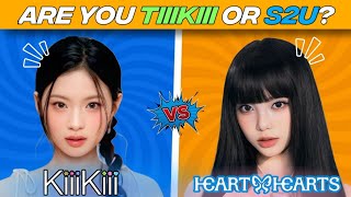 KIIIKIII vs HEARTS2HEARTS: Are You TIIIKIII or S2U❓🤔 KPOP QUIZ 2026