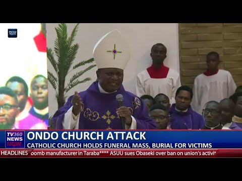 Owo Church Attack: Ondo state governor Rotimi Akeredolu breaks down, admits failure of government