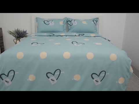 Постільний євро комплект фланель фірми Daguanyuan