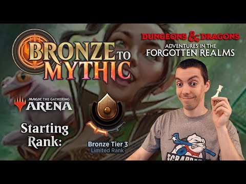 🥉 MTG Arena: Bronze To Mythic: Episode 3 - Starting Rank: Bronze 3 (Limited: Forgotten Realms Draft)