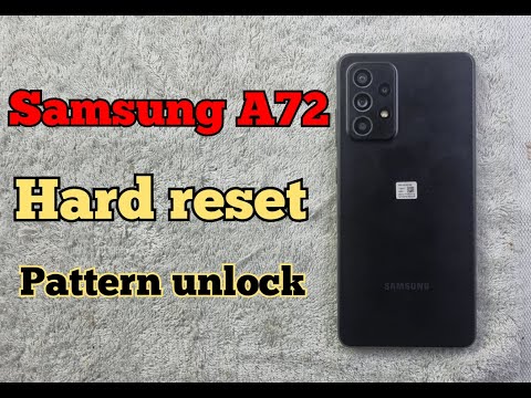 Samsung Galaxy A72 Hard Reset,  factory reset