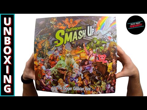 Unboxing // Smash Up - The Bigger Geekier Box