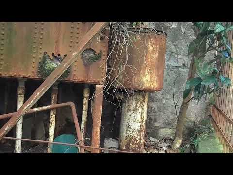 Acquedotto storico di Genova: il degrado del castello d'acqua di Salita Rondinella