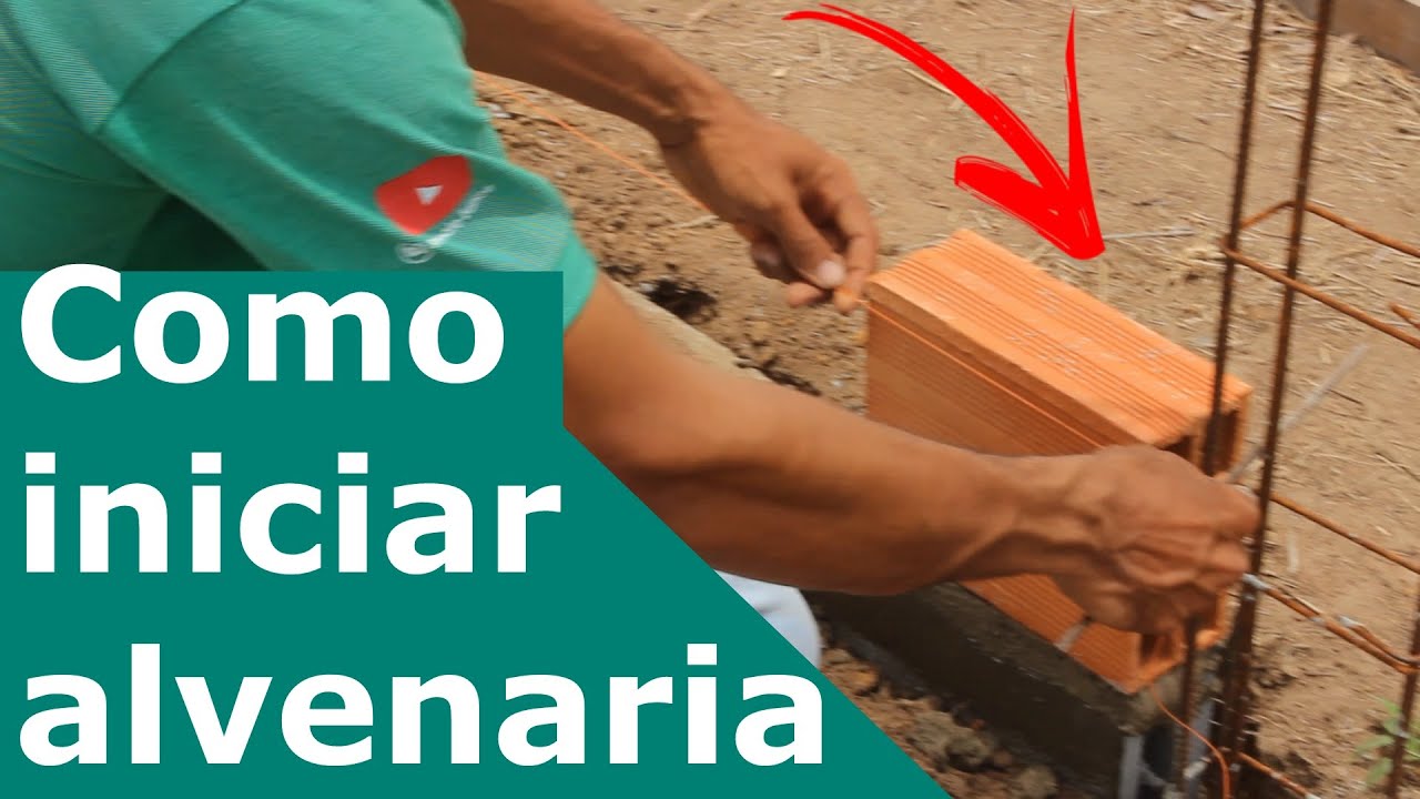Como iniciar uma alvenaria em muro de divisa