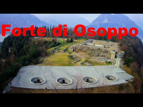 Forte di Osoppo con batterie - I^ Guerra Mondiale