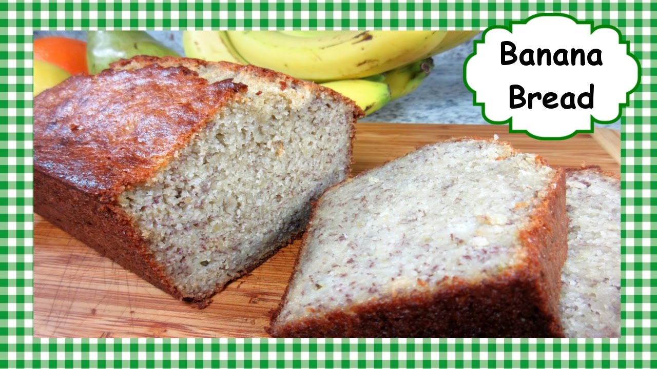 🍌 How to Make Super Moist BANANA BREAD ~ Easy Homemade Banana Bread Recipe
