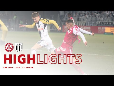 HIGHLIGHTS | GAK 1902 - LASK | Matchday 17 ADMIRAL Bundesliga
