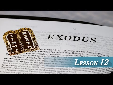 Lesson 12 - Exodus 13 & 14