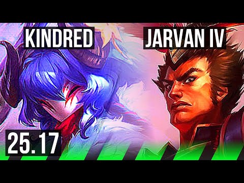 KINDRED vs JARVAN IV (JGL) | 6/1/4 | KR Grandmaster | 25.17