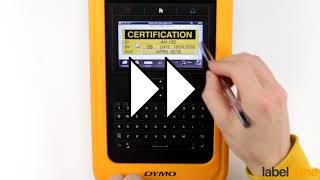 Dymo XTL Tutorial: Materials Management Label