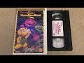 Opening And Closing To Barney Camp WannaRunnaRound 1997 VHS