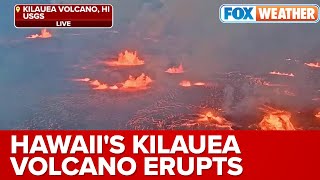 Hawaii's Kilauea Volcano Erupting Once Again