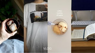 [ vlog ] コーヒーと読書の生活📚最近の日常｜カフェとライブと旅の準備, アフォガード, homebody diaries 
