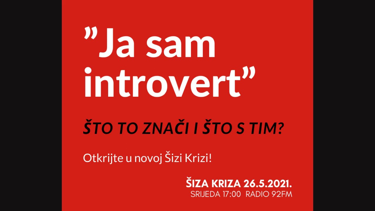 Ja sam introvert