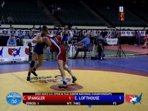 FILA Junior Freestyle 74kg Final: Ethan Lofthouse vs. Chris Spangler