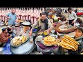 Cheapest Breakfast Street Food In Afghanistan LIVER FRY RECIPE SHINWARI KARAHI KABULI PULAO