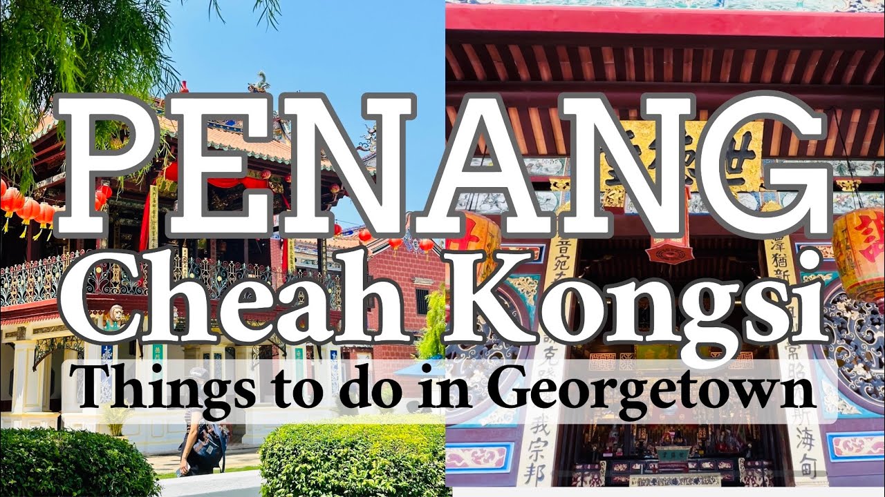 A must do visit to Khoo Kongsi Clan House when in Malaysia