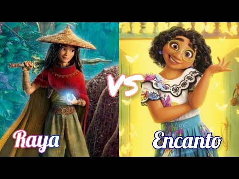 RAYA VS ENCANTO (MIRABELL) #raya #encanto