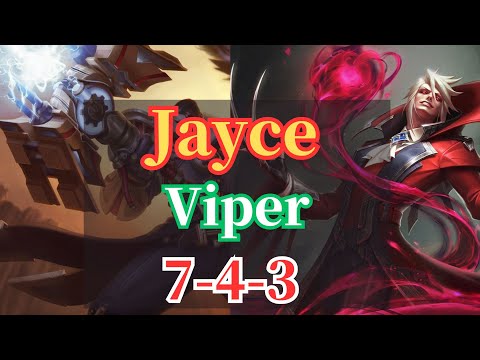 LOL VIPER Challenger 914lp Jayce VS Vladimir 7-4-3