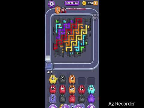 Pixel Flow Level 163 Walkthrough