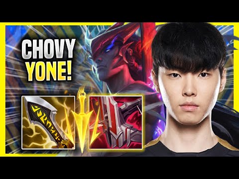 CHOVY DESTROYING WITH YONE! - GEN Chovy Plays Yone MID vs Zoe! | Season 2022