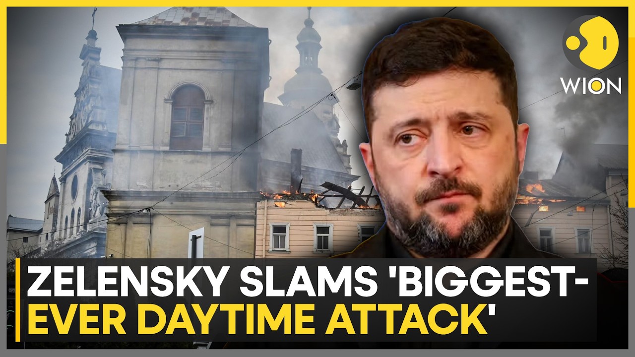 Russia-Ukraine War: Zelensky Slams ‘Biggest-Ever Daytime Attack’ Amid Escalating Conflict | WION